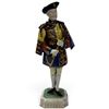 Image 1 : Vintage Italian Porcelain Military Figurine - 8" tall