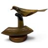 Image 2 : Hand Crafted Bone Art Bird Model - 4" x 9" z 6" tall