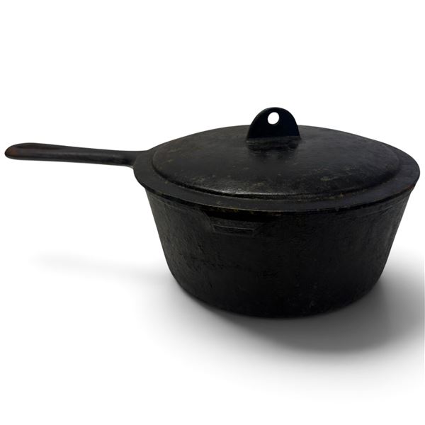 3 Quart Cast Iron Pot with Lid