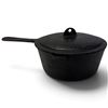 Image 1 : 3 Quart Cast Iron Pot with Lid