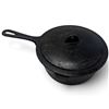Image 2 : 3 Quart Cast Iron Pot with Lid