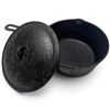 Image 3 : 3 Quart Cast Iron Pot with Lid