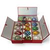 Image 1 : 4 Sets of 4 Collectible Joan Rivers Christmas Decorations
