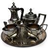 Image 1 : Vintage Silverplated Tea & Coffee Service by Meriden, Hamilton, Canada