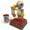 Image 2 : Snoopy & Woodstock Push-Button Telephone w Mickey Mouse Ceramic Mug