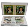 Image 4 : Set of Vintage Salmon Labels: Beach, My Choice & Point Ellis