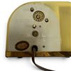Image 3 : Black Rotary Dial Telephone & Yellow Telechron Clock