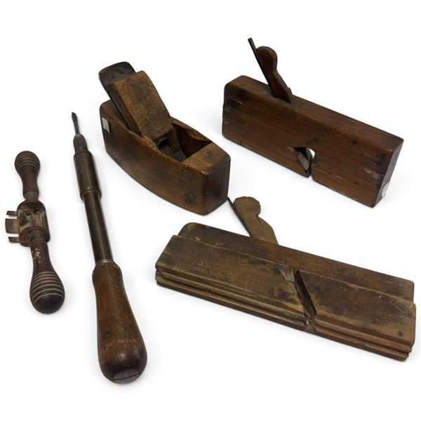 Vintage Wooden Hand Planes