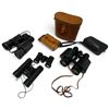 Image 1 : Collection of Binoculars & Cases Featuring Eddie Bauer, TOHO, S.S.K, & Selsi Models