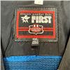 Image 2 : Leather Motorcycle Vest First Leather Apparel w Canadian Patch