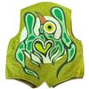 Image 3 : Original Paul Johnny Wearable Art Vest Hand Stitched Flannel Medicine Wheel COA First Nations Design