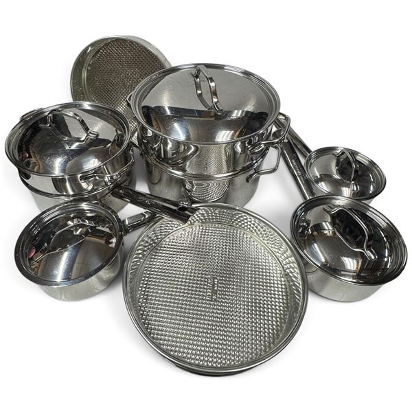 Lagostina Professional Plus line & Paderno Stainless Steel Cookware Set