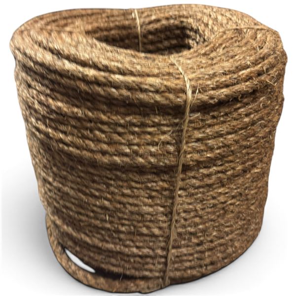 Natural Fiber Jute Rope Coil