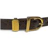Image 3 : Brown Croc-Embossed Shoulder Bag by Gianfranco Ferré