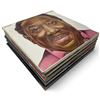 Image 1 : Stack of Vinyl Records from Various Artists & Labels