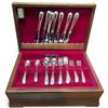 Image 1 : Community Silverplate Cutlery Set in Wooden Case