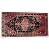 Image 2 : Nahavand Persian Rug w Geometric Design Hand Knotted Made in Iran 7.7"x3'11"