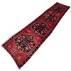 Image 1 : Persian Azarbaijan Wool Rug w Geometric Patterns Hand Knotted Made in Iran 12'x3'2"