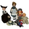 Image 1 : Collection of Dolls Including Clown & Various Styles