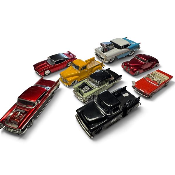 1/24 Scale Model Cars by Jada Toys & Franklin Mint