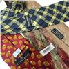 Image 3 : Collection of 4 Designer Ties by Trussardi, Boss, Yves Saint Laurent & Dunhill