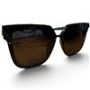 Image 2 : Chanel 5505 Square Acetate Sunglasses with Case and Chanel Bag - Not authenticated