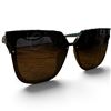 Image 3 : Chanel 5505 Square Acetate Sunglasses with Case and Chanel Bag - Not authenticated
