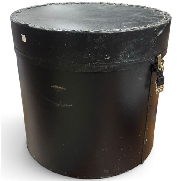 Black Drum Case - 19" deep x 19"  diameter