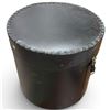 Image 2 : Black Drum Case - 19" deep x 19"  diameter