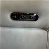 Image 3 : Grey Contemporary Leather Look Power Recliner with Power Adaptor