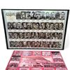 Image 3 : Montreal Canadiens Framed Team Photo & 1995/96 Uncut Ticket Sheet