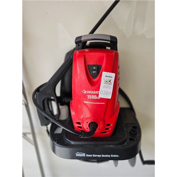 Husky Power Washer & Docking Station. B