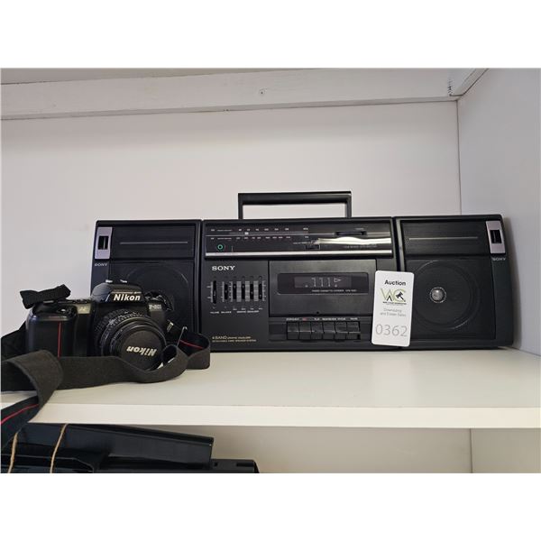Nikon & Sony Boom Box A