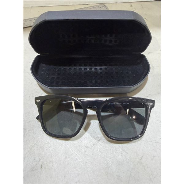 Ray-Ban sunglasses may have slight prescription. Please check yourself.
