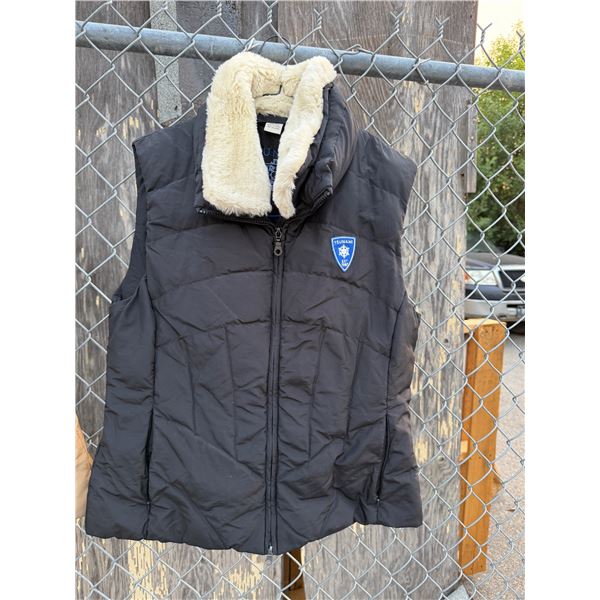 Tsunami, winter vest, ladies, medium black color