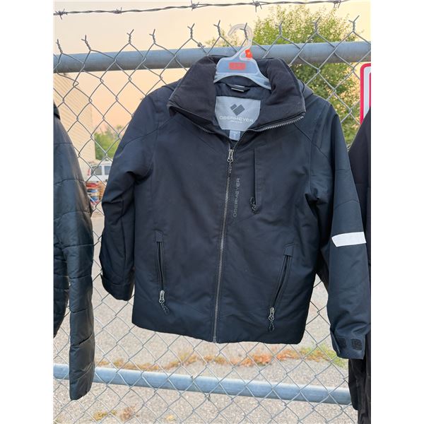 OBERMEYER winter jacket black teen small