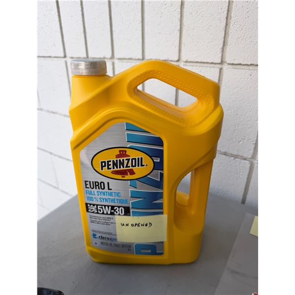 PENNZOIL full synthetic oil 5W-30 unopened