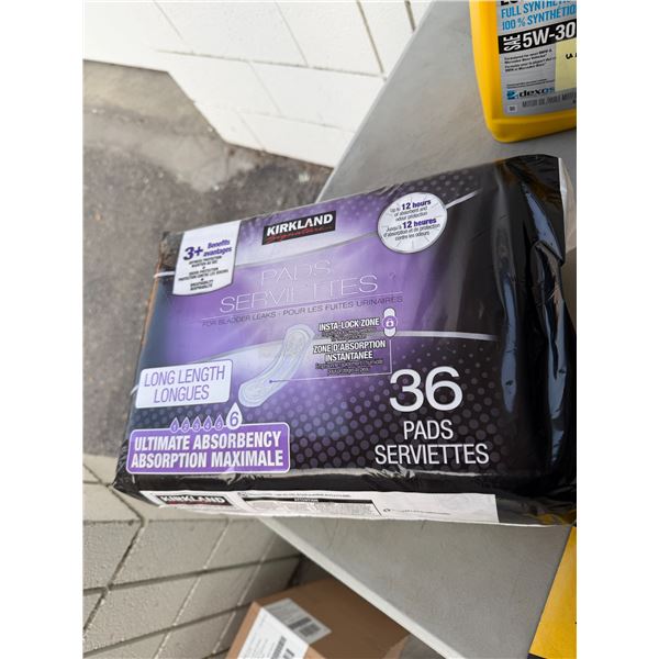 New long length 36 pads