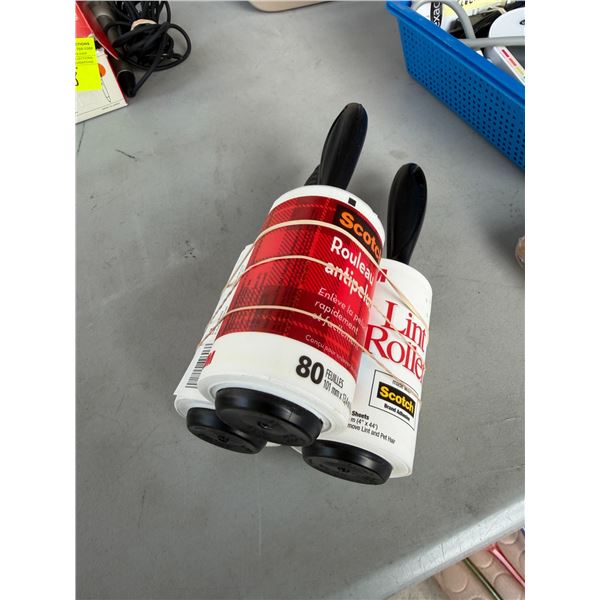 Lint rollers