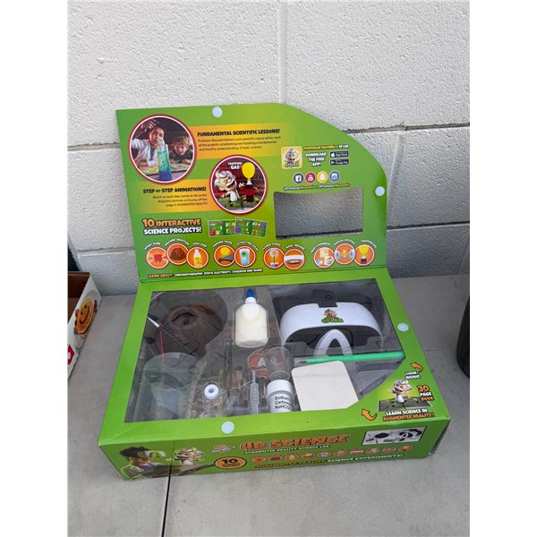 4D science augmented reality science lab