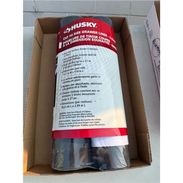 Husky drawer liner