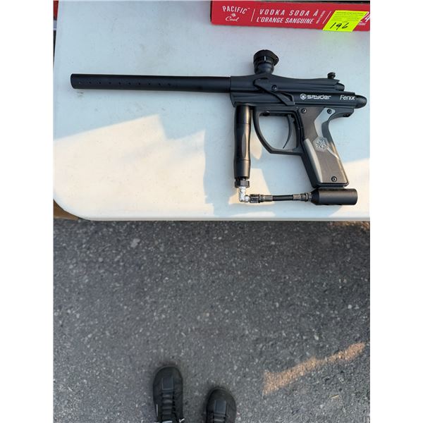 SPYDER paintball gun