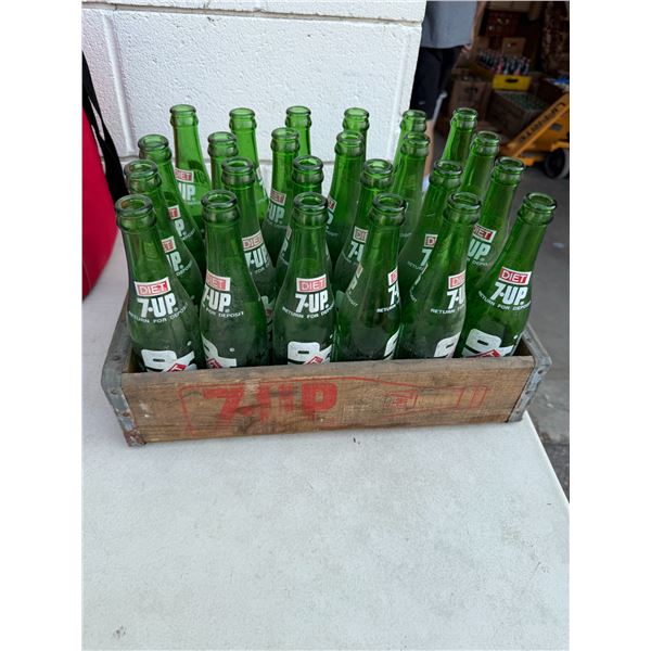 Vintage 7-Up crate