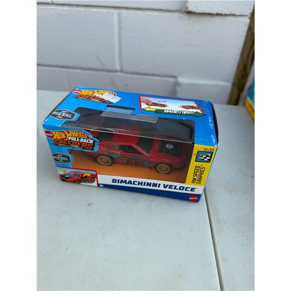 Hot wheels pull back DIMACHINNI VELOCI