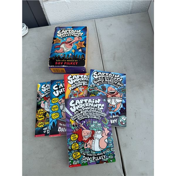 Captain underpants books