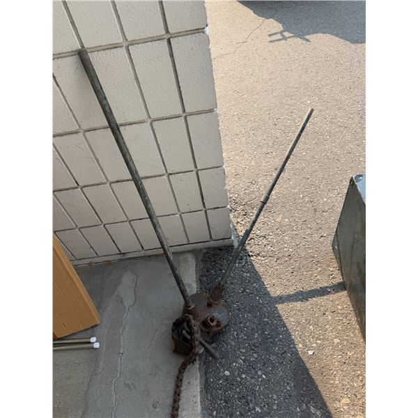 Soil pipe cutter?