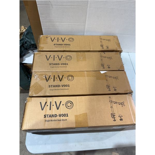 VIVO stand single monitor desk mounts (4)