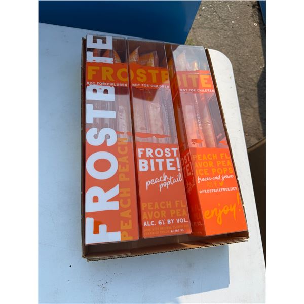 Frostbite peach cocktails must have valid ID
