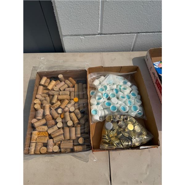 Corks and bottle caps