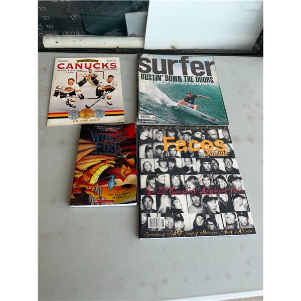 Assorted books